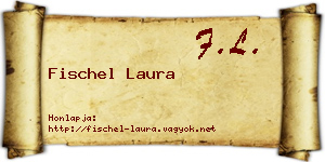 Fischel Laura névjegykártya